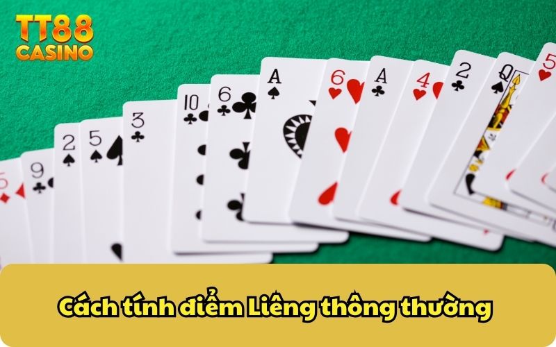 Cách tính điểm Liêng thông thường