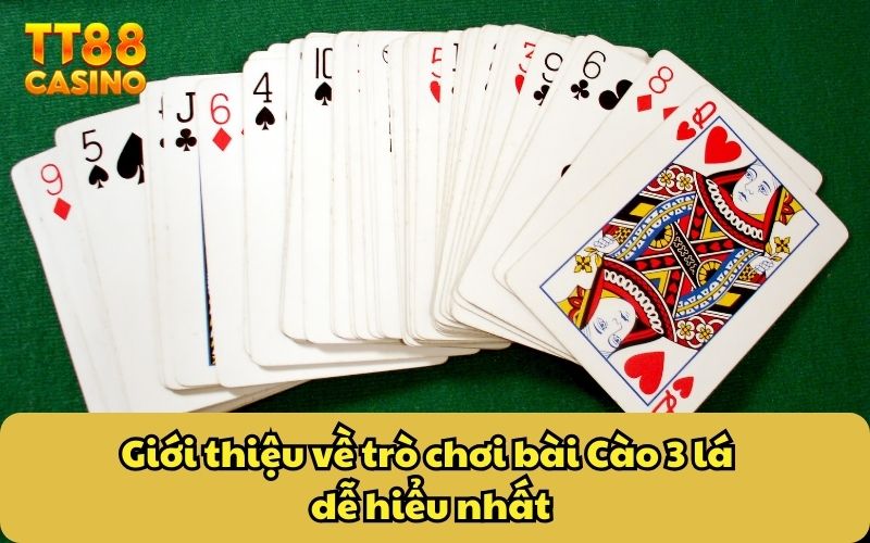Giới thiệu về trò chơi bài Cào 3 lá dễ hiểu nhất