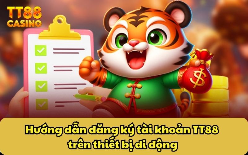 Hướng Dẫn Đăng Ký 1 Hướng dẫn đăng ký tài khoản TT88 trên thiết bị di động