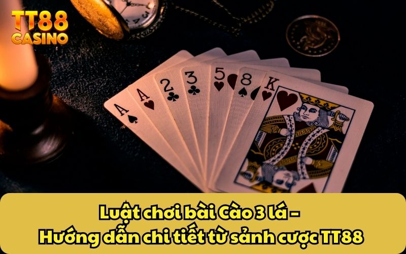 Luật chơi bài Cào 3 lá – Hướng dẫn chi tiết từ sảnh cược TT88