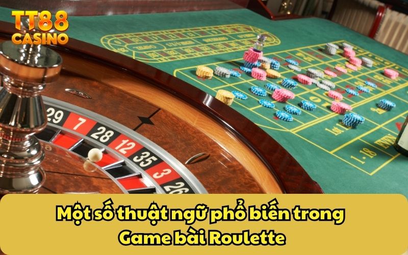 Một số thuật ngữ phổ biến trong game bài Roulette
