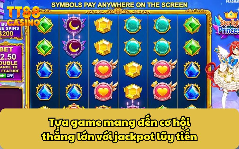 Tựa game mang đến cơ hội thắng lớn với jackpot lũy tiến